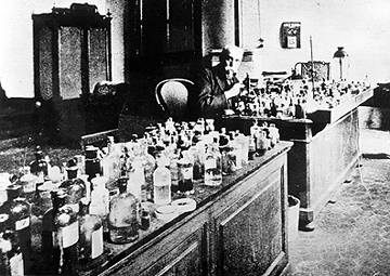 Golgi in laboratory