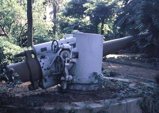 Cannons.