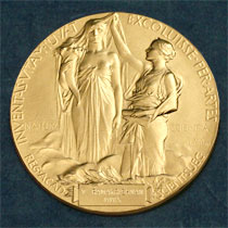 The Nobel Medal for Physics and Chemistry. Registered trademark of the Nobel Foundation. © ® The Nobel Foundation
