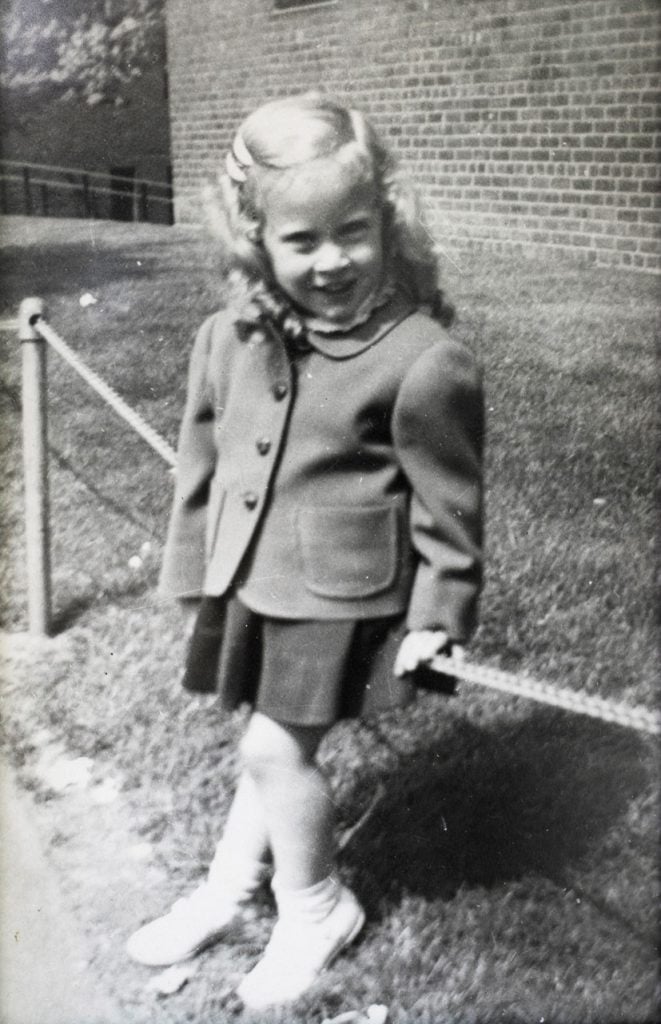 A little girl